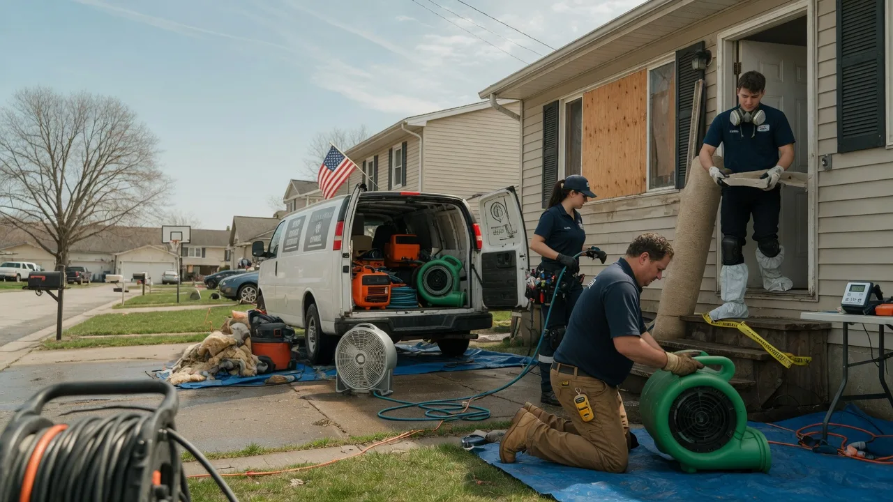 Water Damage Restoration in Mclean, TX near me